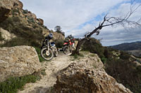 Immagini di viaggio - Foto Spagna Enduro - Sierra, Desierto y Mar
